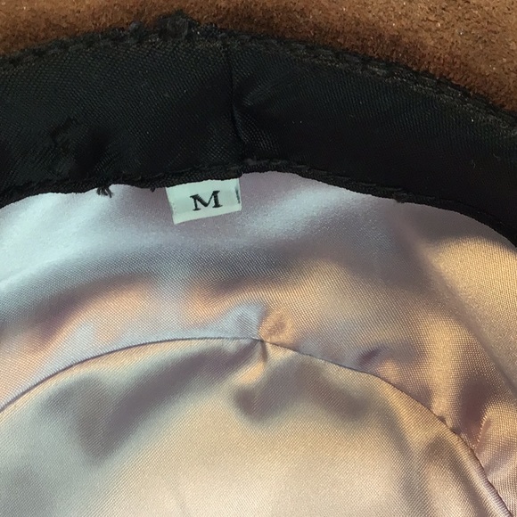 Vintage Brown Suede Hat From Winfield Cover Co. San Francisco - Picture 4 of 5